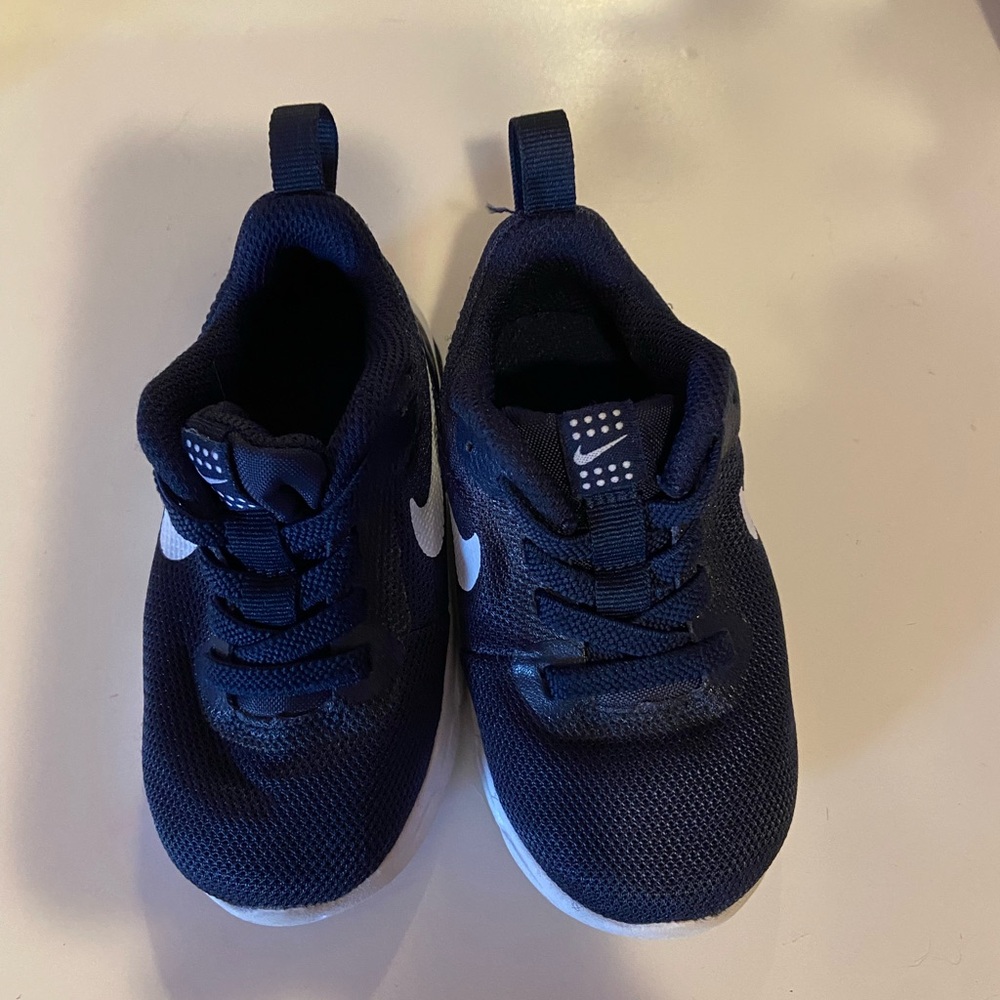 Kids Navy Blue Nike Shoes